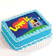 Праздничный торт «Love is»
